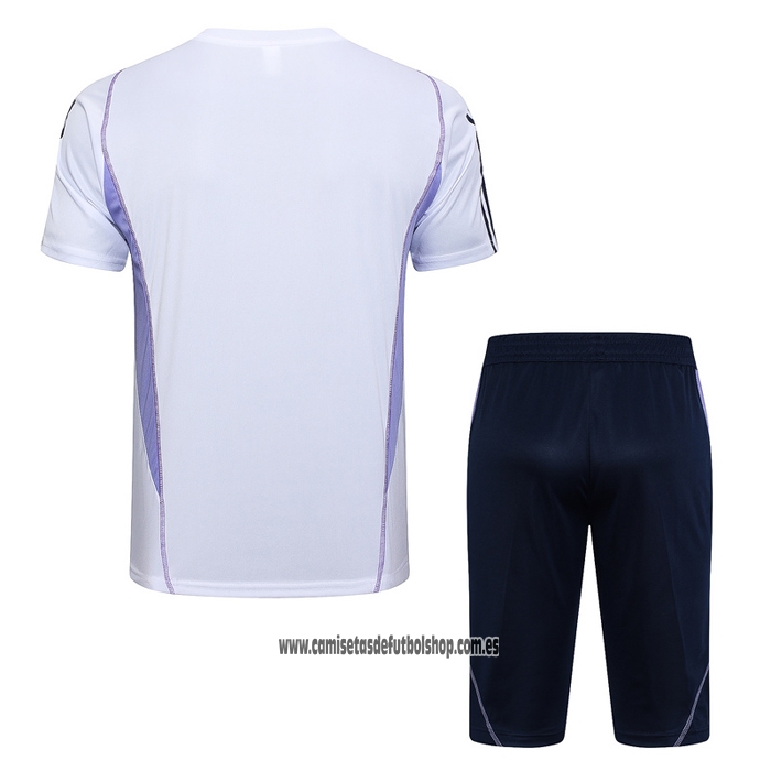Chandal del Cruzeiro 23-24 Manga Corta Blanco - Pantalon Corto